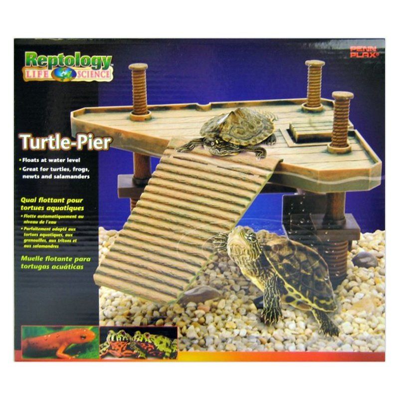 Reptology Floating Turtle Pier image 0
