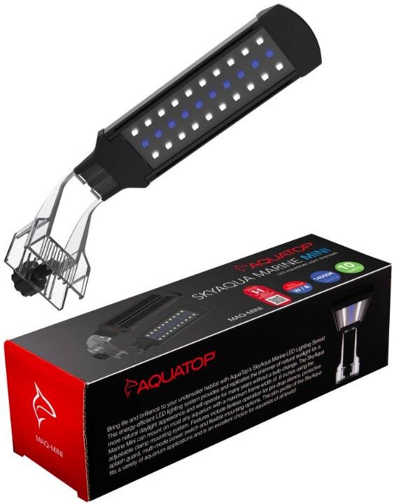 Aquatop SkyAqua Marine Mini LED Salt Water Aquarium Light image 0