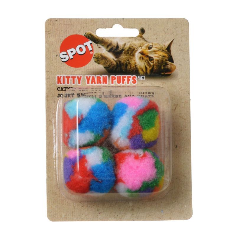 Spot Spotnips Yarn Puffballs Cat Toys image 0