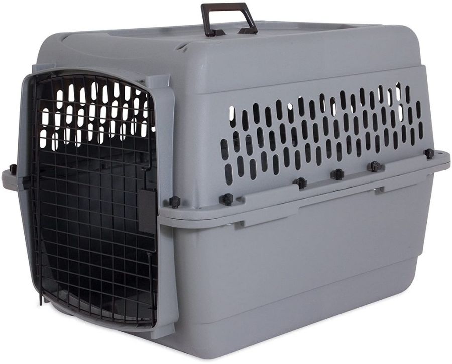 Aspen Pet Traditional Pet Kennel - Gray image 0