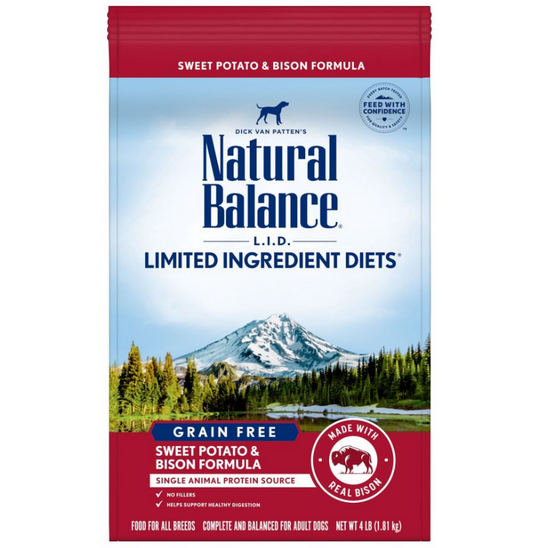 Natural Balance Pet Foods L.I.D. Sweet Potato and Bison Adult Dry Dog Food image 0