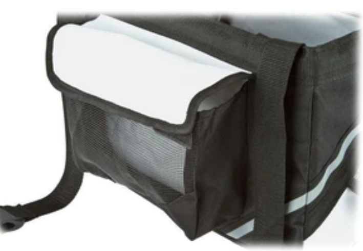 Pet Life® 'Fur-Cycle' 2-in-1 Bike Attachment Soft Folding Travel Pet Carrier image 1