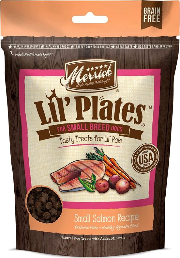 Merrick Lil' Plates Small Breed Treats Small Salmon Recipe image 0