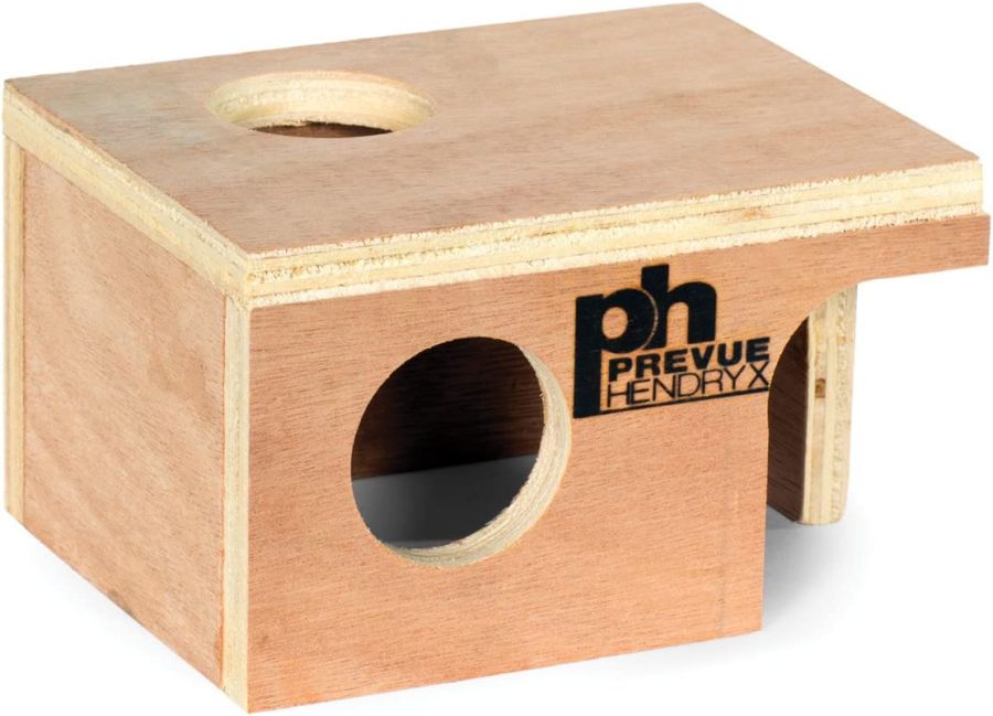 Prevue Wooden Mouse Hut for Hiding and Sleeping Small Pets image 0