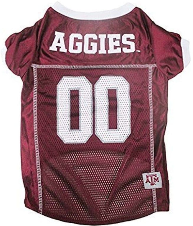 Pets First Texas A & M Mesh Jersey for Dogs image 0