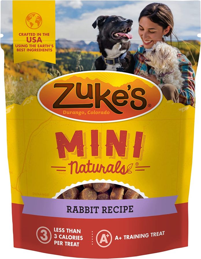 Zukes Mini Naturals Dog Treat - Wild Rabbit Recipe image 0