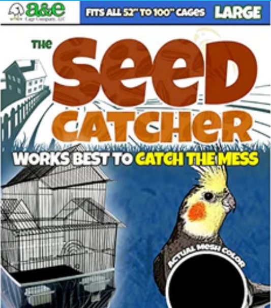 A&E Cage Company Seed Catcher Bird Cage Covers Guards - Large image 0