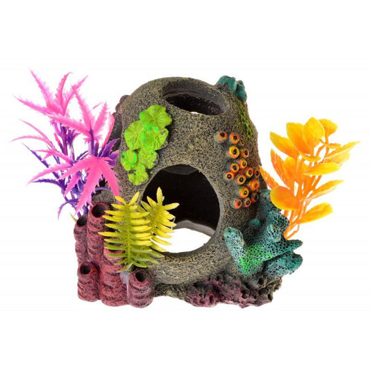 Exotic Environments Sunken Orb Floral Ornament image 0