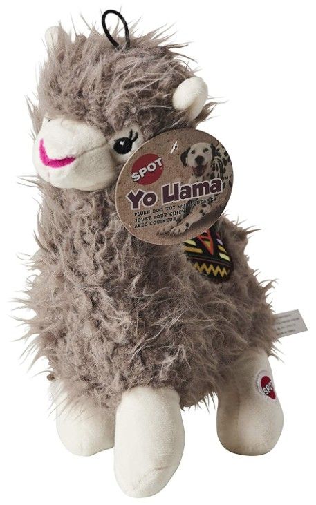 Spot Yo Llama Plush Dog Toy Assorted Colors image 0
