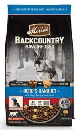 Merrick 'Backcountry' Hero's Banquest Dry Dog Food image 0