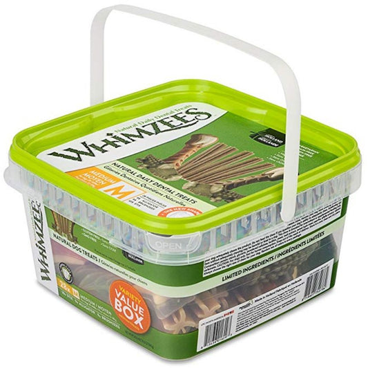 Whimzees Dog Dental Chew Medium Variety Packs image 0