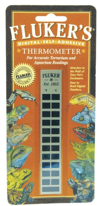 Flukers Digital Self-Adhesive Thermometer image 0