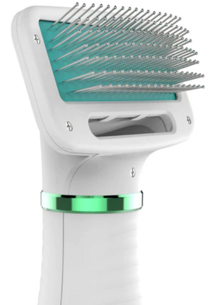 Pet Life ® 'Aero-Groom' 2-in-1 Electronic Pet Dryer and Pin Brush image 1
