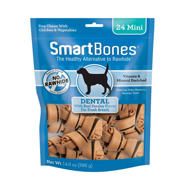 SmartBones Dental Bones - Chicken & Vegetable Dog Chews image 0