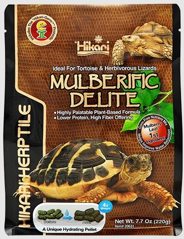 Hikari Herptile Mulberific Delite Tortoise Food image 0