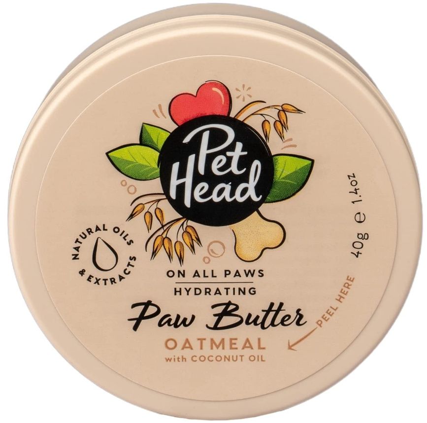 Pet Head Hydrating Paw Butter for Dogs Oatmeal with Coconut Oil image 0