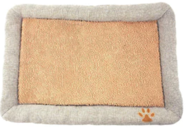 Pet Life ® 'Neutral Carpentry Nano-Silver Anit-Bacterial Dog Bed image 2
