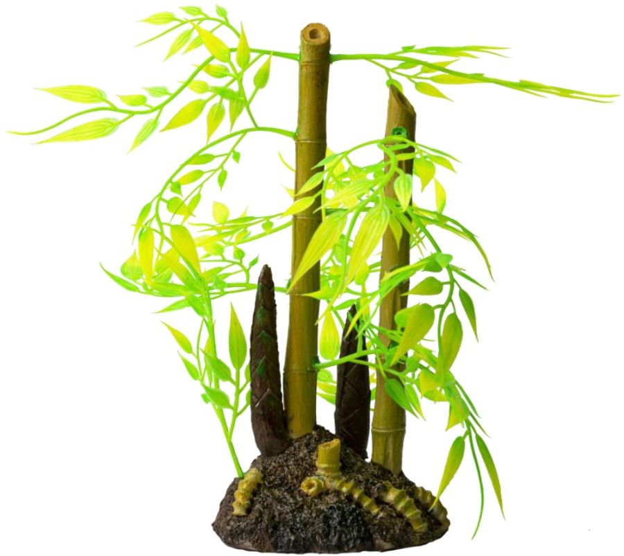 GloFish Betta Bamboo Aquarium Ornament image 0