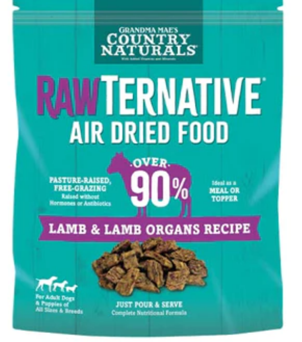 Grandma Mae's Country Naturals Dog RAWTERNATIVE Lamb - 3 lbs image 0