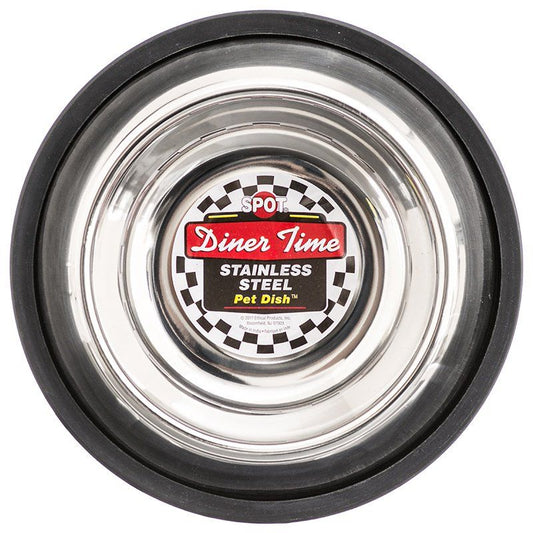 Spot Stainless Steel No Tip Food Dish image 0