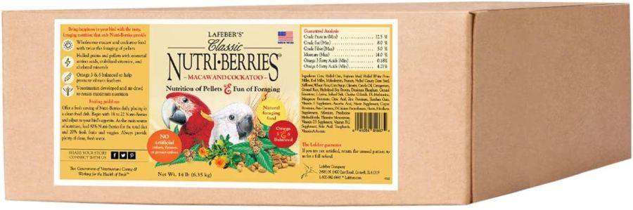 Lafeber Classic Nutri-Berries Macaw and Cockatoo Food image 0