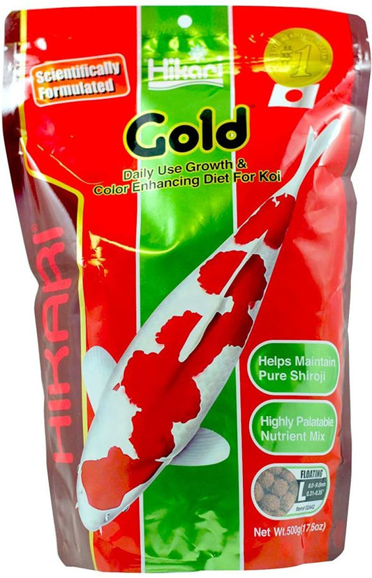 Hikari Gold Color Enhancing Koi Food - Large Pellet image 0