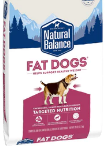 Natural Balance Fat Dogs Low Calorie Dry Dog Food image 0