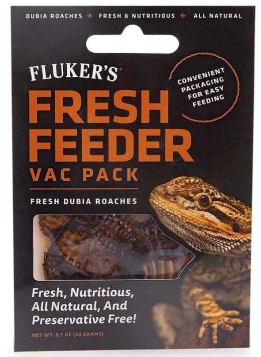 Flukers Dubia Roach Fresh Feeder Vac Pack image 0